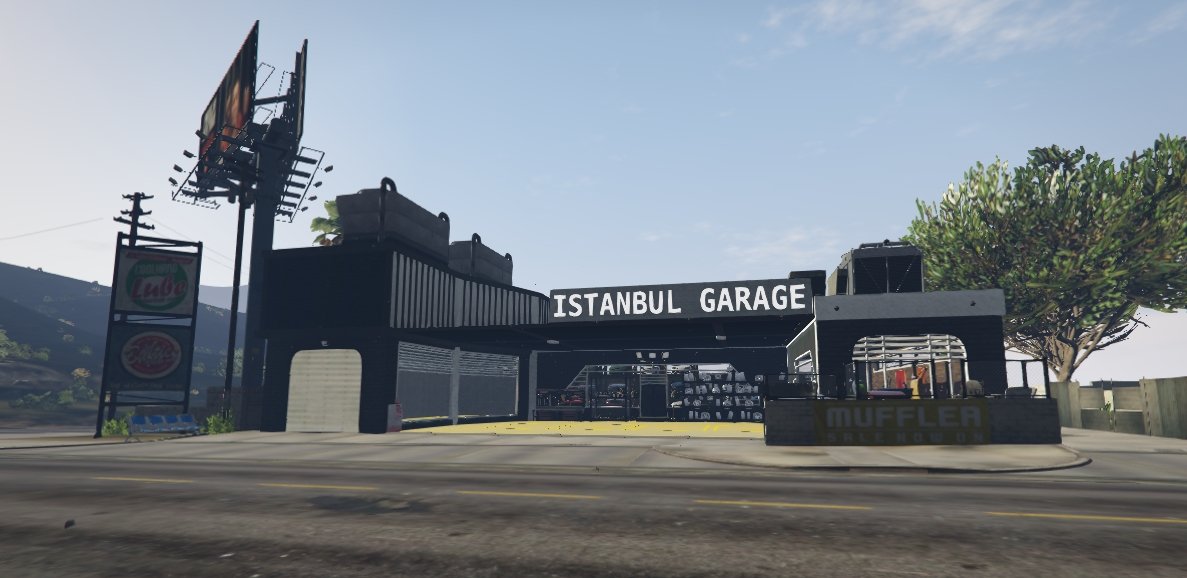 İstanbul Garage Mekanik Dükkanı [Türk Tema] [FiveM]