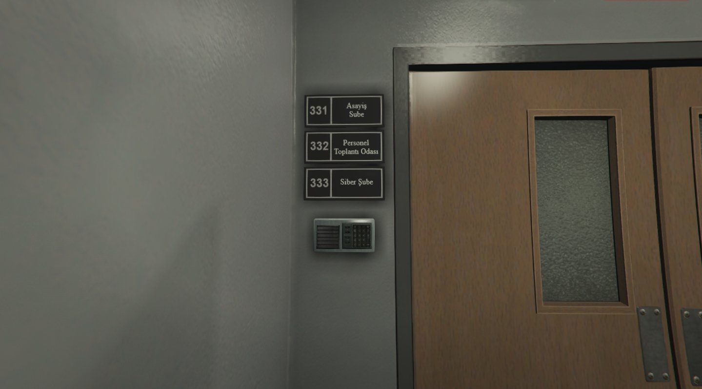 İstanbul Emniyet Müdürlüğü Binası [Türk Tema] [FiveM] - Resim 19