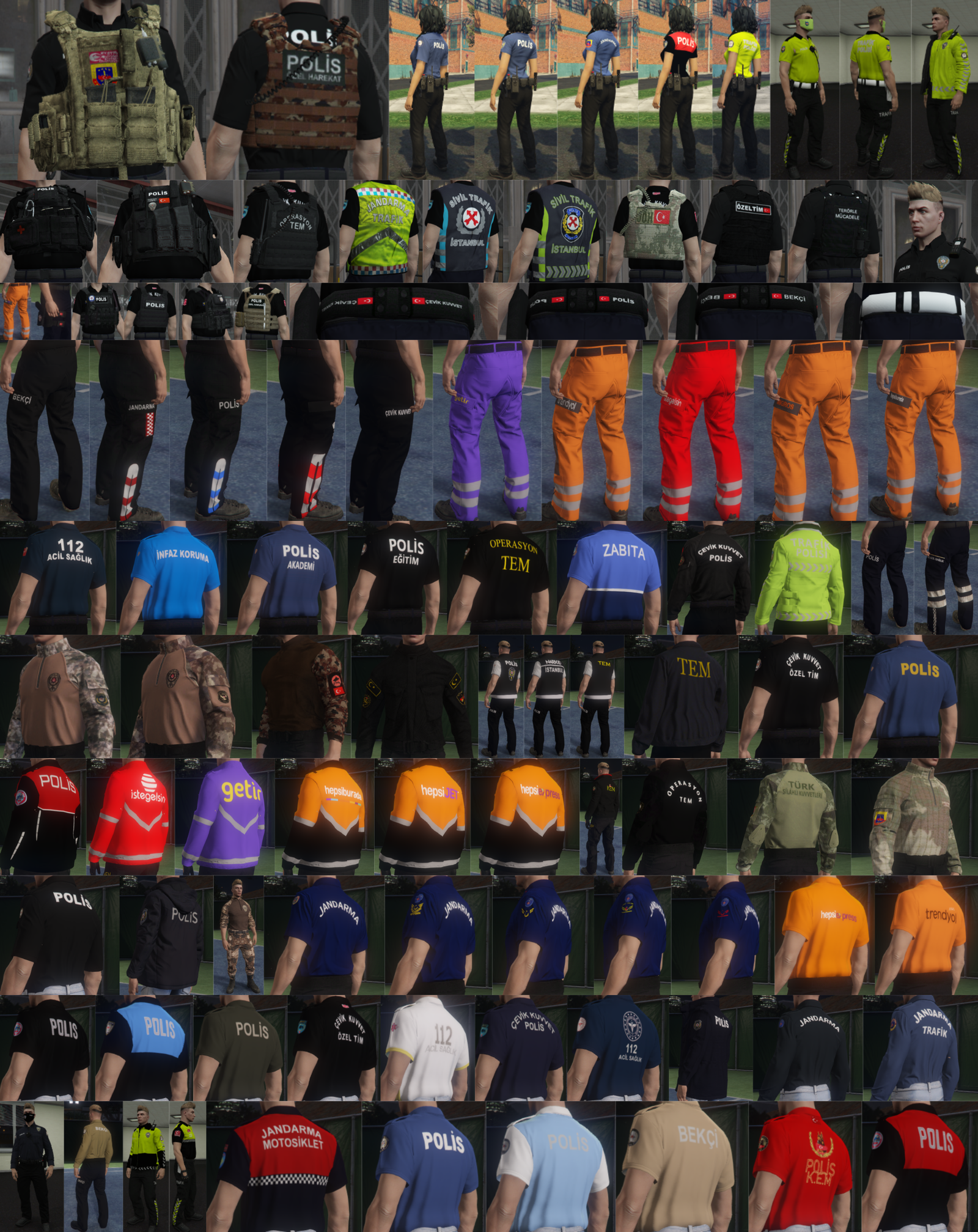 Türk Kamu ve Sivil Kıyafet Paketi