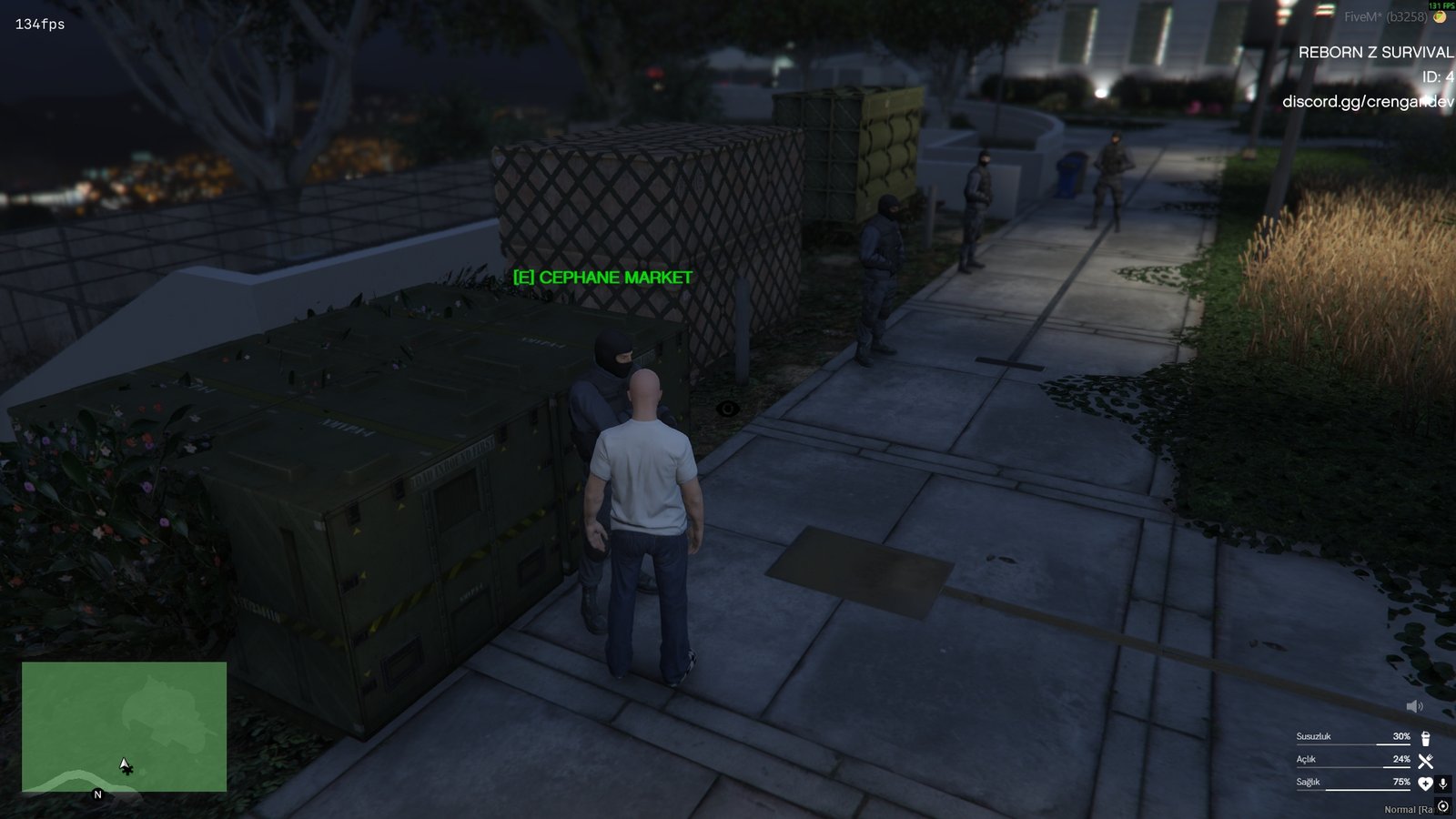 Zombi Tema Survival Temel Sunucu Paketi - Resim 19