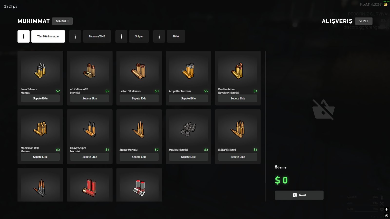 Zombi Tema Survival Temel Sunucu Paketi - Resim 11