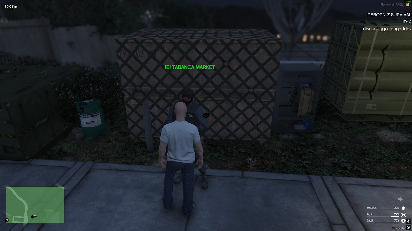 Zombi Tema Survival Temel Sunucu Paketi - Resim 10