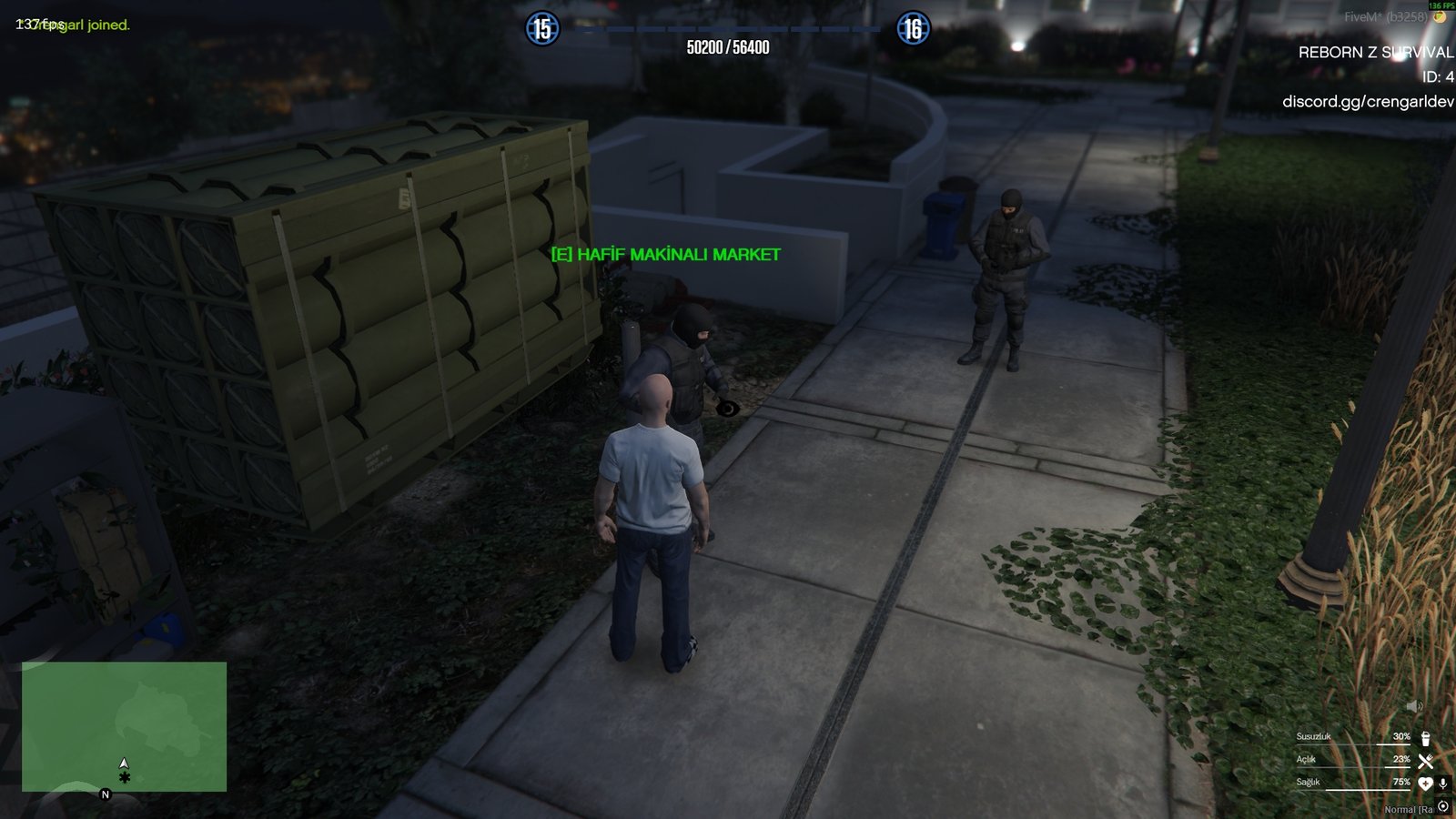 Zombi Tema Survival Temel Sunucu Paketi - Resim 7