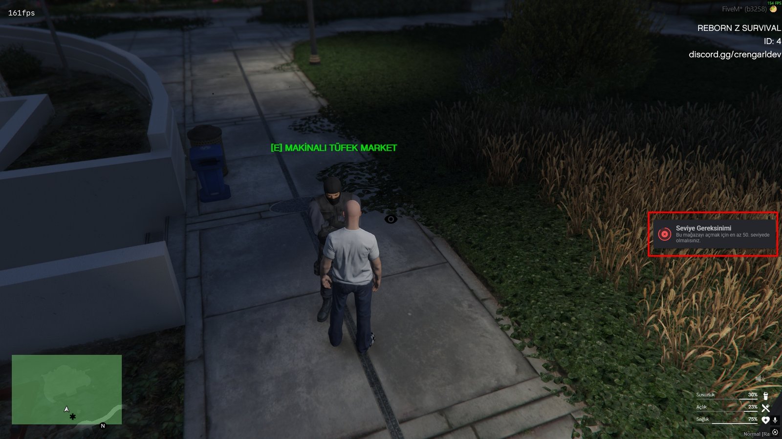 Zombi Tema Survival Temel Sunucu Paketi - Resim 4