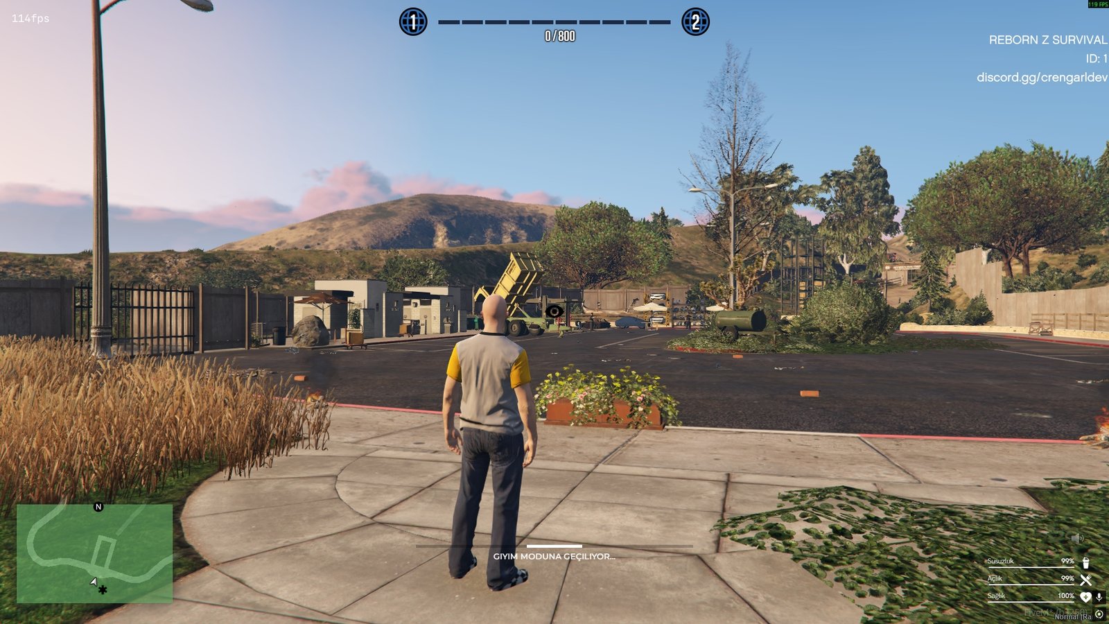 Zombi Tema Survival Temel Sunucu Paketi - Resim 18