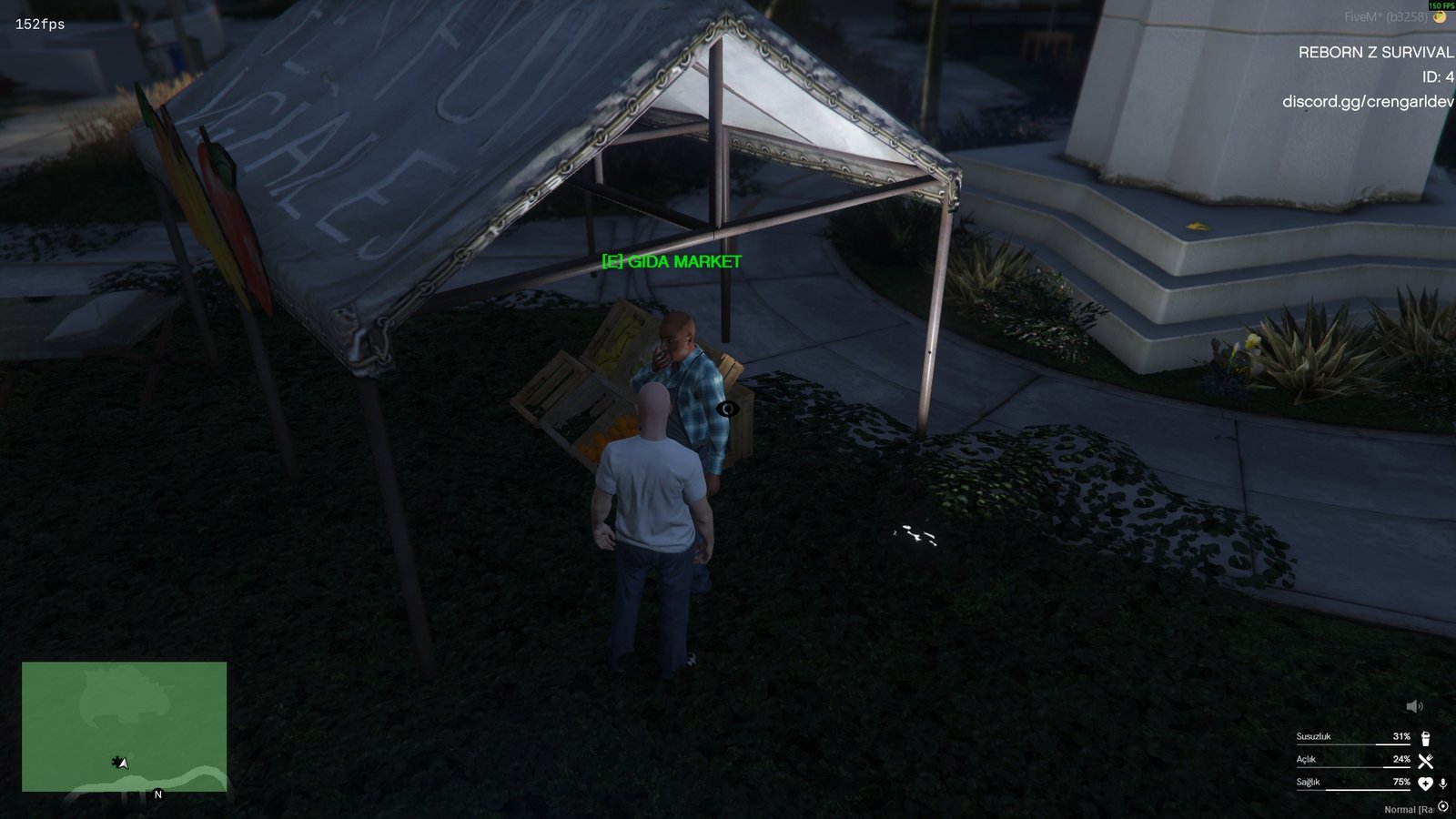 Zombi Tema Survival Temel Sunucu Paketi - Resim 15