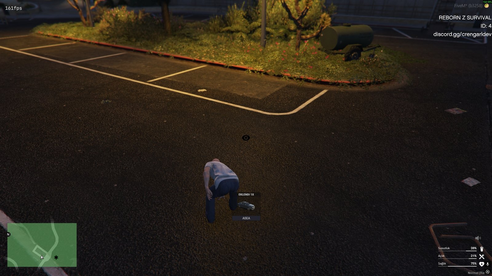 Zombi Tema Survival Temel Sunucu Paketi - Resim 20