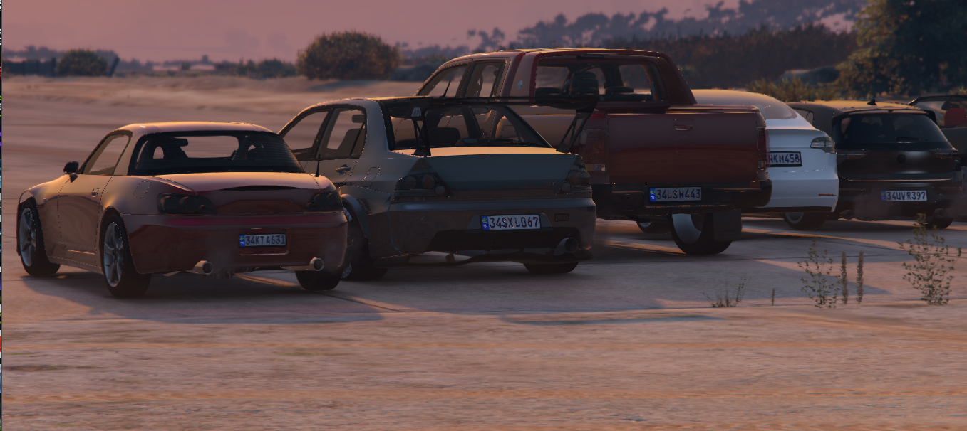 Türk Tema Araç Paketi Logosuz, TR Plakalı [FiveM] - Resim 3