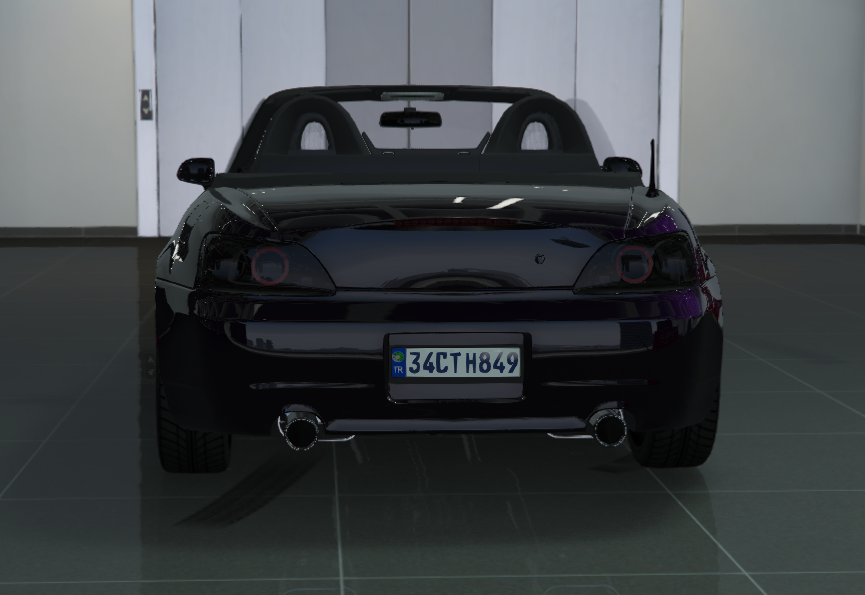 Türk Tema Araç Paketi Logosuz, TR Plakalı [FiveM] - Resim 25