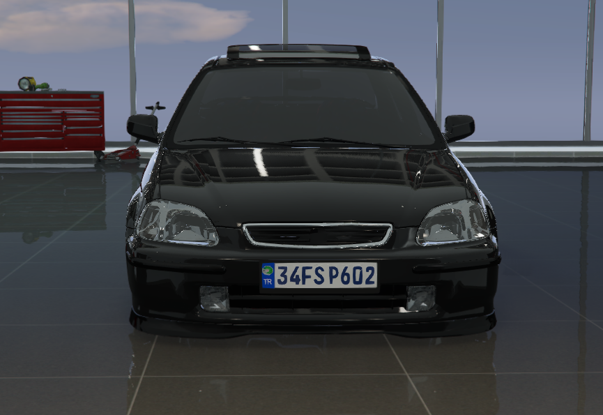 Türk Tema Araç Paketi Logosuz, TR Plakalı [FiveM] - Resim 8