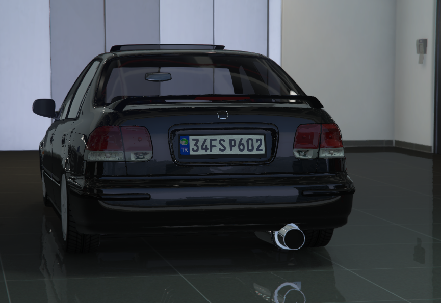 Türk Tema Araç Paketi Logosuz, TR Plakalı [FiveM] - Resim 7