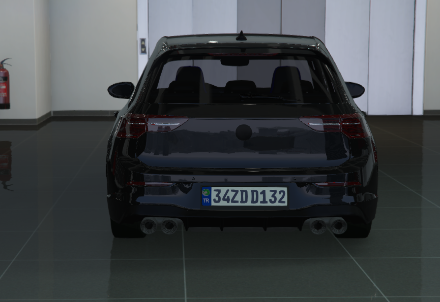 Türk Tema Araç Paketi Logosuz, TR Plakalı [FiveM] - Resim 17